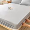 Capa de Cama Impermeável Amazon Transfronteiriça Lavável à Máquina Cor Sólida Classe A Capa Protetora de TPU para Enurese Lençol de Cama Padrão Americano