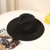30% Fold Top Hat Verão Protetor Solar Palha Chapéu Britânico Jazz Top Hat Tapered Straw Hat Fabricantes de chapéu masculino e feminino