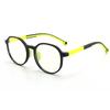 Gafas Anti Luz Azul para Niños Almohadillas Nasales de Silicona para Niños Espejo Plano Anti Luz Azul Tr90 Gafas para Teléfono Móvil Ykf8305