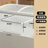 Cesta Suspensa para Freezer, Prateleira de Armazenamento para Geladeira, Cesta Suspensa para Armário, Divisória em Camadas, Cesta de Malha Organizadora, Prateleira de Armazenamento Multifuncional