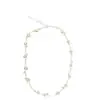Collar de Doble Capa Estilo Coreano Ins con Estrellas y Perlas para Mujer, Accesorio Gargantilla de Lujo de Alta Gama, Gargantilla de Cadena para Clavícula