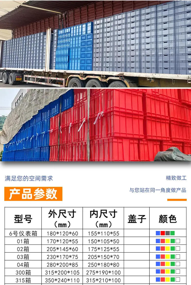 工业塑料周转箱