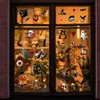 Adesivos PET Halloween Originais Transparentes Halloween À Prova D'água Decoração DIY Material para Diário Adesivos