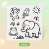 Materiales de Pintura Hecha a Mano DIY para Niños Pintura Texturizada Estereoscópica Espumosa Papel de Pintura de Expansión Absorbente de Agua Esponja de Algodón de Pulpa de Madera