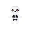 Halloween 3D Silicona Cuentas DIY Cadena para Teléfono Dibujos Animados Murciélago Fantasma Bolígrafo con Cuentas Accesorios Agujero Recto Cuentas Focales Adornos