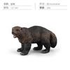 Conjunto de Animales del Bosque Simulación de Fábrica de Origen Modelo Zorro Visón Oso Castor Cerdo Adornos de Modelo Estático Decorativos