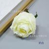 Flor artificial floco de neve rosa grande borda de cozimento artesanato borda queimada chá broto caixa de presente de casamento decoração faça você mesmo material feito à mão