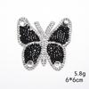 Patrón de mariposa creativa Pegatinas de diamante hechas a mano color strass estampado en caliente Adhesivo DIY strass estampado en caliente imagen fábrica al por mayor