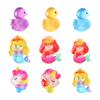 Avión creativo sirena unicornio pato pegamento de crema accesorios de decoración DIY cuerda para pasador pegatinas para refrigerador adornos pequeños