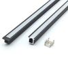 Kit de Carcaça de Alumínio para Luz de Linha LED Luz Laminar Embutida Luz Linear Liga de Alumínio Montagem Escura Carcaça de Lâmpada de Indução