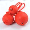 Pelota de Juguete para Morder Perros con Cuerda, Pelota Sólida Irrompible Lanzada a Mano, Suministros para Mascotas Pelota Elástica de Goma