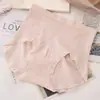 Ropa Interior Modal sin Costuras para Mujer Cintura Alta Talla Grande mm Gordita Seamless de una Pieza Holgado Cubre Cadera Súper Elástico Pantalones Cortos Triángulo