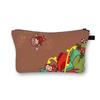 Bolsas de Navidad Nueva Bolsa de Cosméticos Navideña para Niños Bolsa de Tocador de Dibujos Animados Bolsa de Almacenamiento Estampada