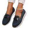 Zapatos deportivos casuales de suela gruesa transfronterizos, zapatos casuales para mujer de comercio exterior con cadenas metálicas, zapatos de vestir sencillos de talla grande nuevos para otoño 2026