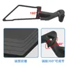 Para Motocicleta Ktm 250 390 200 690 Ala Fija Espejo Retrovisor Espejo Lateral Invisible Ajustable