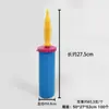 Inflador de Globos al Mayoreo Nuevo Material Bomba de Aire Impresión Personalizada de Mano Bomba Macaron Mini Portátil de Pie