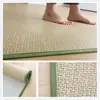 Alfombra Gruesa de Ratán Estilo Japonés para Verano, Alfombra para Sofá de Sala de Estar, Tatami, Cama Calefactora Kang, Esterilla Antideslizante