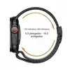 Correa BM2 para Apple Watch Milanese Ultra 2, 49 mm, Serie 10, 46 mm, 9 8 7 45 mm, Correa iWatch 3 2 1, 42 mm