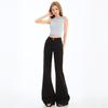 Spice Girls Jeans Skinny de Tiro Bajo Negros Estilo Americano Ajustados para Mujer Primavera y Verano 2025 Pantalones Horseshoe Hop
