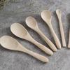 Gran cantidad de venta al por mayor de todo tipo de cuchara pequeña de madera, cuchara pequeña para niños, cuchara de bambú, cuchara para miel, cuchara medidora, cuchara para café, ventas directas de fábrica
