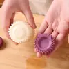 Cortador de galletas con forma de pera amarilla, cortador de galletas con forma de piña, para hacer galletas de mermelada de frutas, un juego de dos cortadores de galletas separados para hornear en casa