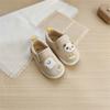 Zapatos de lona de suela blanda para niños de la ciudad de nuevo cumpleaños japonés, zapatos para bebés pequeños, zapatos de dibujos animados de primavera para niños y niñas