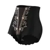 Pantaletas Bordadas Estilo Palacio de Cintura Alta para Control de Abdomen para Mujer, Tallas Grandes, Antibacterianas, Levanta Glúteos, Dos en Uno, Rojo, Año del Zodiaco, Pantalones Cortos Base en Forma de Triángulo