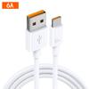 Cable de carga superrápida tipo C de 66 W para Huawei P20, P40, Glory 30 Pro, cable de datos de 6 A.