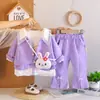 Conjunto de Ropa de Otoño para Niñas 2026 Nuevo Estilo Estilo Primavera y Otoño Infantil Conjunto de Tres Piezas de Manga Larga de Dibujos Animados Ropa de Bebé Dropshipping