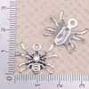 Al por mayor Aleación de Plata Antigua Araña Murciélago Telaraña Colgante Accesorios para Joyería DIY Collar Pulsera Ropa Bolsas Accesorios