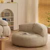 Estilo celebridad de internet sofá perezoso apartamento pequeño dormitorio balcón sillón puff sofá silla sala de estar hogar tatami cojín de asiento individual