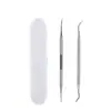Conjunto de ferramentas de aço inoxidável para cuidados com mãos e pés transfronteiriços, incluindo ferramentas para remover pele morta, aparar unhas e tratar imperfeições; um conjunto completo de ferramentas para a indústria de beleza e cuidados com as unhas