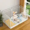 Valla para Perros Cuadrada de Suministro Especial Transfronteriza Barrera para Mascotas de Perros Medianos y Pequeños para Interiores Combinación Libre Jaula para Perros para Entrenamiento de Toilet