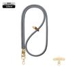 Cordão Original para Celular Longo 8mm Mosquetão de Montanhismo Transversal Ajustável Outdoor Elegante Dourado Escalada Corda Trançada