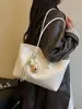 Bolsa de Ombro para Axila Feminina Verão 2026 Novo Modelo, Grande Capacidade para Escola e Trabalho, Bolsa de Ombro Versátil Casual
