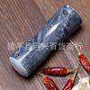 Almofariz de Pedra Alho Pilão de Alho Pedra Mortar Manual Moedor de Alho Antigo Tanque de Moagem Prensagem de Remédios Domésticos