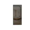 Puerta de Malla Suave con Cremallera, Puerta Antirrobo, Anti-Mosquitos, Apta para Mascotas, Instalación sin Clavos, Ventilación en Forma de U, Cortina de Puerta a Prueba de Gatos