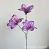 Flores Artificiales para Boda Colección Morada Serie Salón de Bodas Jardín Monet Arco Exterior Muro de Flores Estudio Fotográfico Floral Paisajismo