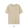 Tamanho Europeu 180g Algodão Puro Gola Redonda Manga Curta Adulto Europeu e Crianças Família Verão Tamanho Europeu Camiseta Off-Shoulder com Logo Personalizado