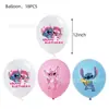 Bandera Rosa con Puntadas de Venta Caliente Decoración para Fiesta Inserto Globo Mantel Fiesta de Cumpleaños Ropa para Fiesta de Cumpleaños