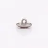 Botões de Casaco Pequeno Estilo Chanel Costurados à Mão Estrela do Mar Curva Botões de Metal para Roupa Casaco Trench Suéter Tricô