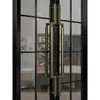 Manija Moderna de Acero Inoxidable Grueso Dorado para Puerta de Cristal Hotelera Manija de Puerta Principal con Marco Manija de Madera Maciza Estilo Antiguo