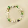 Pulseras de Cerámica Jingdezhen Estilo Simple Bosque de la Amistad Temática Transfronteriza Mariposa Nuevo Estilo Chino Artístico Estudiante Pulseras de Moda al por Mayor