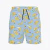 Dopamine Wear Verano Fresa Flor Hawaiana Camisa para Hombre Delgado Manga Corta Pantalones Cortos Traje de Playa de Moda de Gama Alta