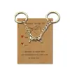 Chaveiro de Metal Criativo Mais Vendido na Amazon Transfronteiriço para Casais, Pingente de Moda Personalizado para o Dia dos Namorados para Homens e Mulheres