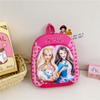 Nova Mochila Escolar de Jardim de Infância Estudante do Ensino Fundamental Grande Capacidade Desenho Animado Tridimensional Elsa Mochila Versão Coreana Atacado