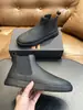 Botines Cortos de Moda Trendy de Alta Gama de la Marca Transfronteriza Zegn, Zapatos de Cuero Genuino de Moda Casual Trendy para Hombre, Botas Nuevas Cómodas y Versátiles para Hombre