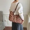 Nova Bolsa Tote de Bolinhas 2026 para Mulheres, Bolsa de Ombro Estilo Coreano, Bolsa de Axila de Grande Capacidade para o Dia a Dia, Bolsa de Mão Versátil e Fashion