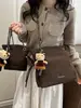 Bolso Coreano Elegante de Un Hombro para Mujer Nuevo Otoño e Invierno, Bolso Cruzado Versátil para el Día a Día y Viajes, Bolso Tote de Cadena de Gran Capacidad