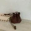 Outono/Inverno 2026 Vintage Nova Bolsa Feminina Camurça Estampa de Leopardo Bolsa de Ombro/Sob o Braço para o Dia a Dia Bolsa de Mão Plissada de Grande Capacidade